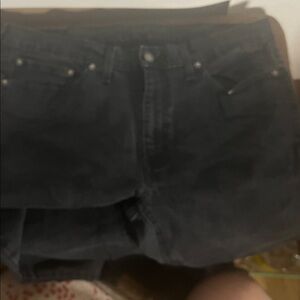 😄Black Levi’s some stretch 36 waist